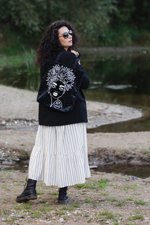 NAOMI käekott – lillelise soenguga - Image 2