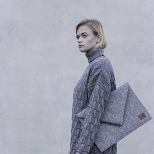 SKIVE oversized ümbrikkott taaskasutatud PET-vildist