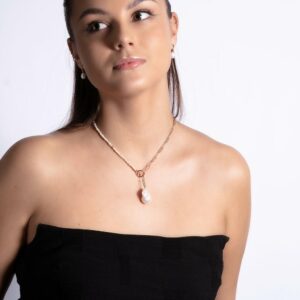 Mother Pearl Choker kaelakee