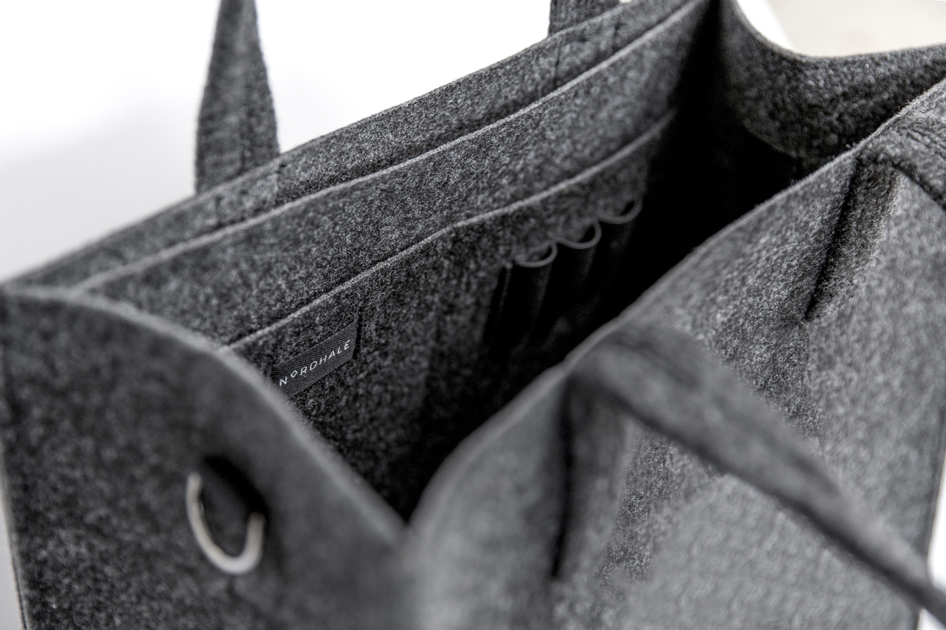 Nordhale Holm kontorikott - must - Image 2