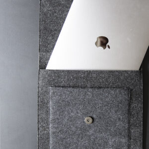 MALMÖ MacBook ümbris taaskasutatud PET-vildist - õhuke, vastupidav ja käsitsi valmistatud Eestis