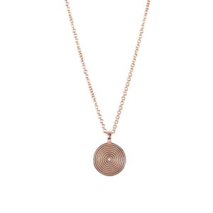 Lõpmatuse sümboliga kaelakee tsirkooniga - Rose gold