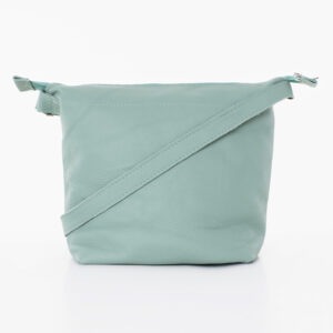 Suvi XS nahast õlakott Sea Blue – väike ja jätkusuutlik käsitöökott