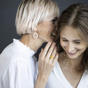 Flower of Life sõrmus sõrmes